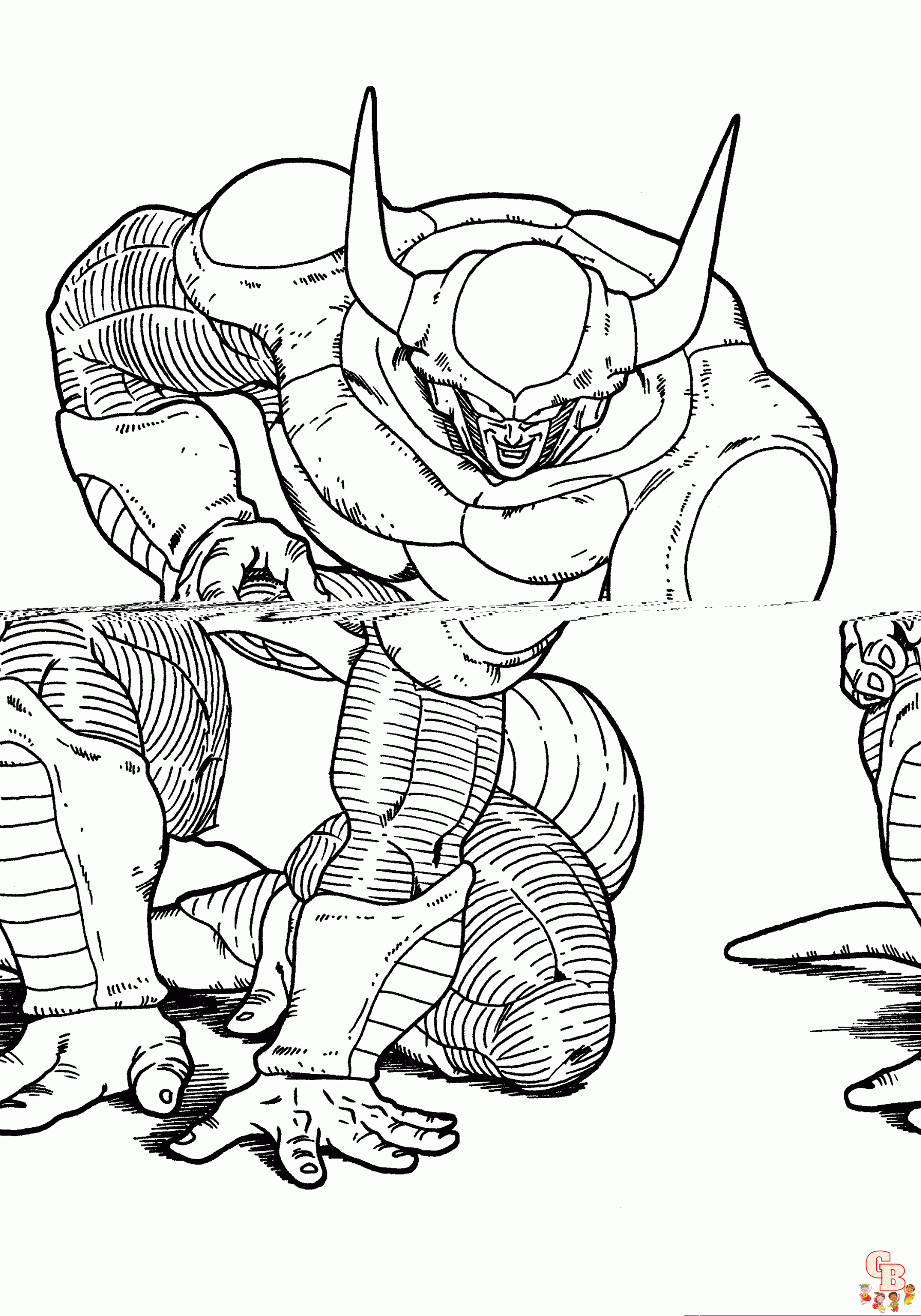 Dragon Ball Z Frieza Coloring Pages 1