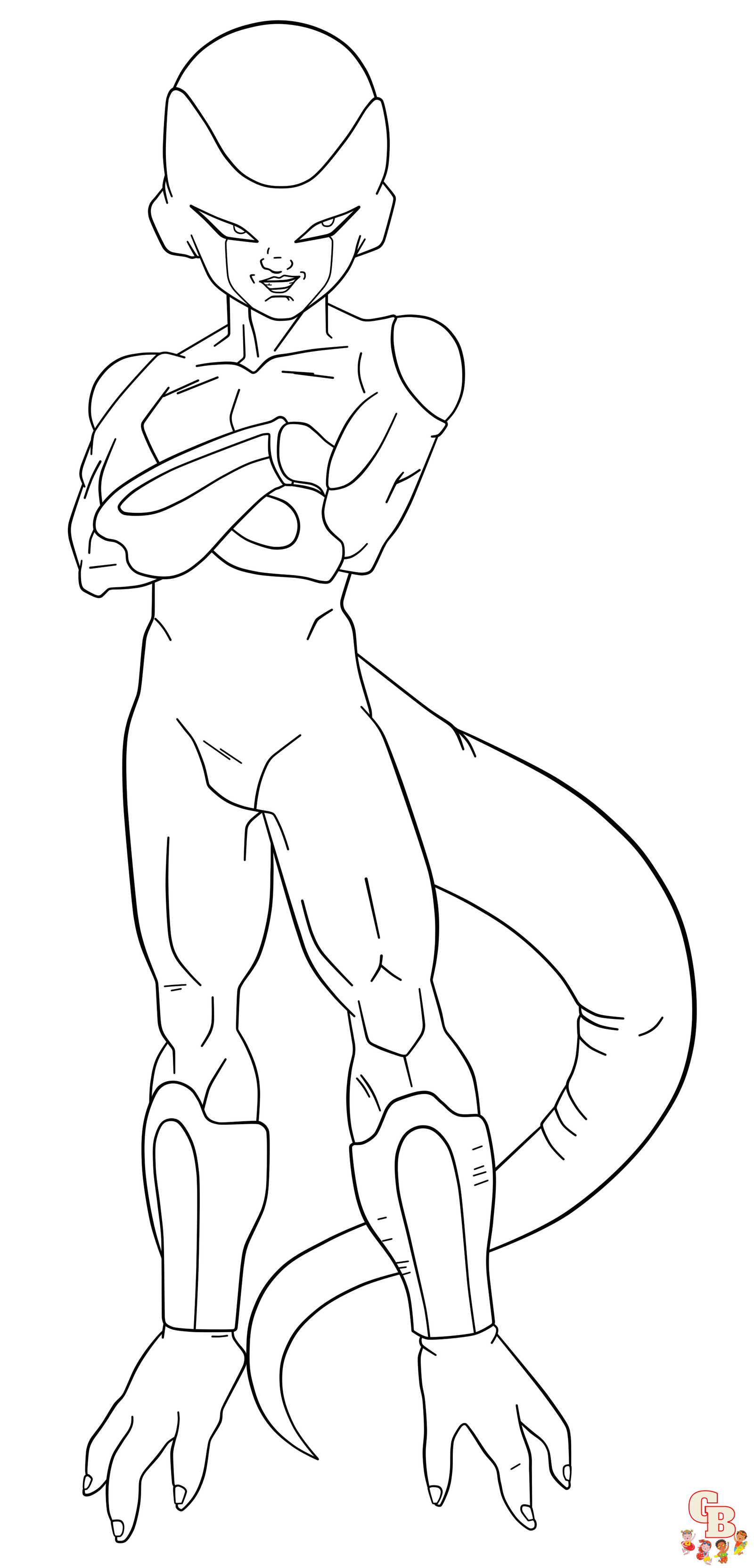 Dragon Ball Z Frieza Coloring Pages 1