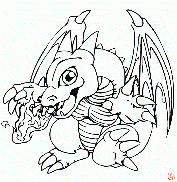 Dragon Egg Coloring Pages 1