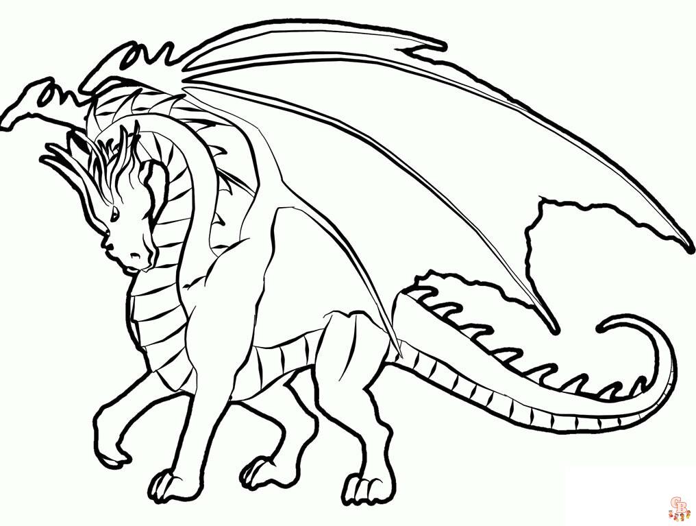 Dragon Egg Coloring Pages 4