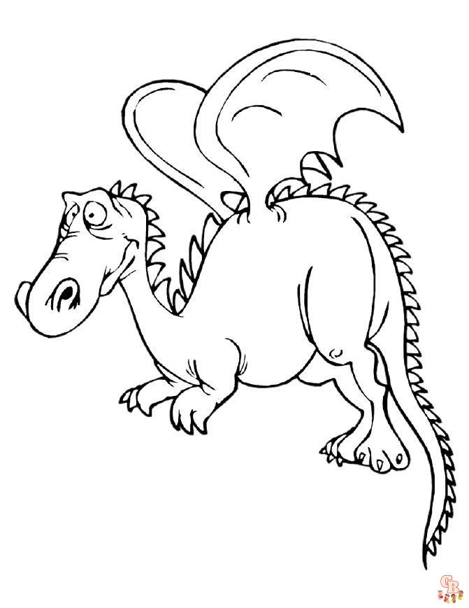 Dragon Tales Coloring Pages 9