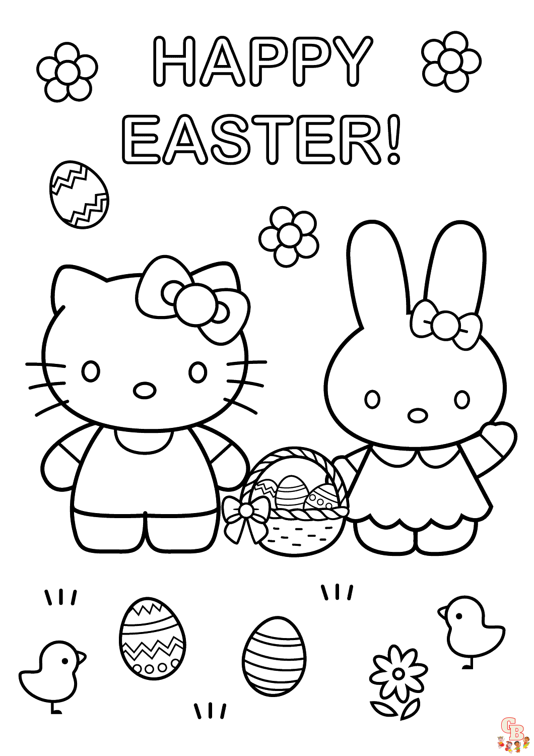 Free Printable Hello Kitty Coloring Pages For Pages, Cool2bKids