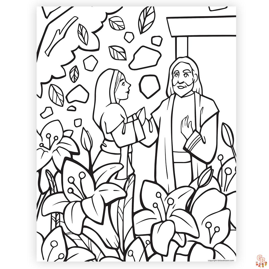 Empty Tomb Coloring Pages 6