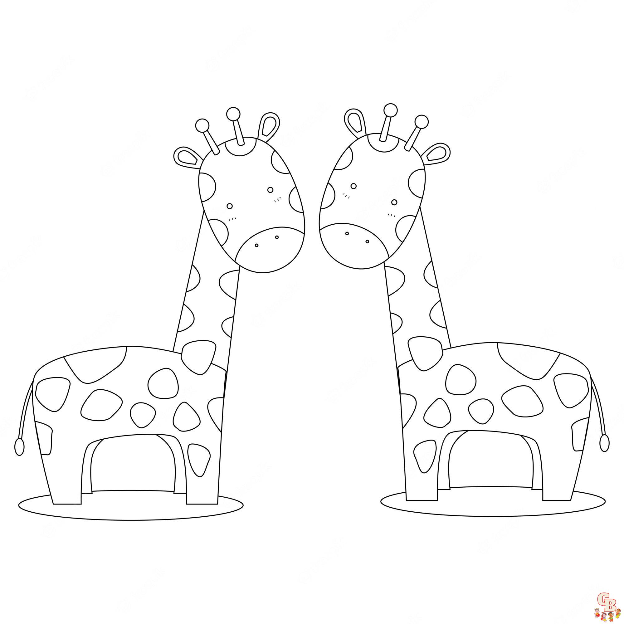 Free Baby Animals coloring pages for kids 1