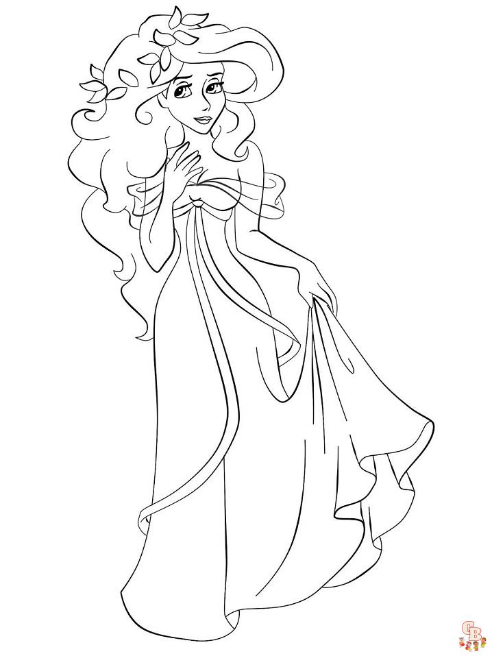 Giselle Coloring Pages 7