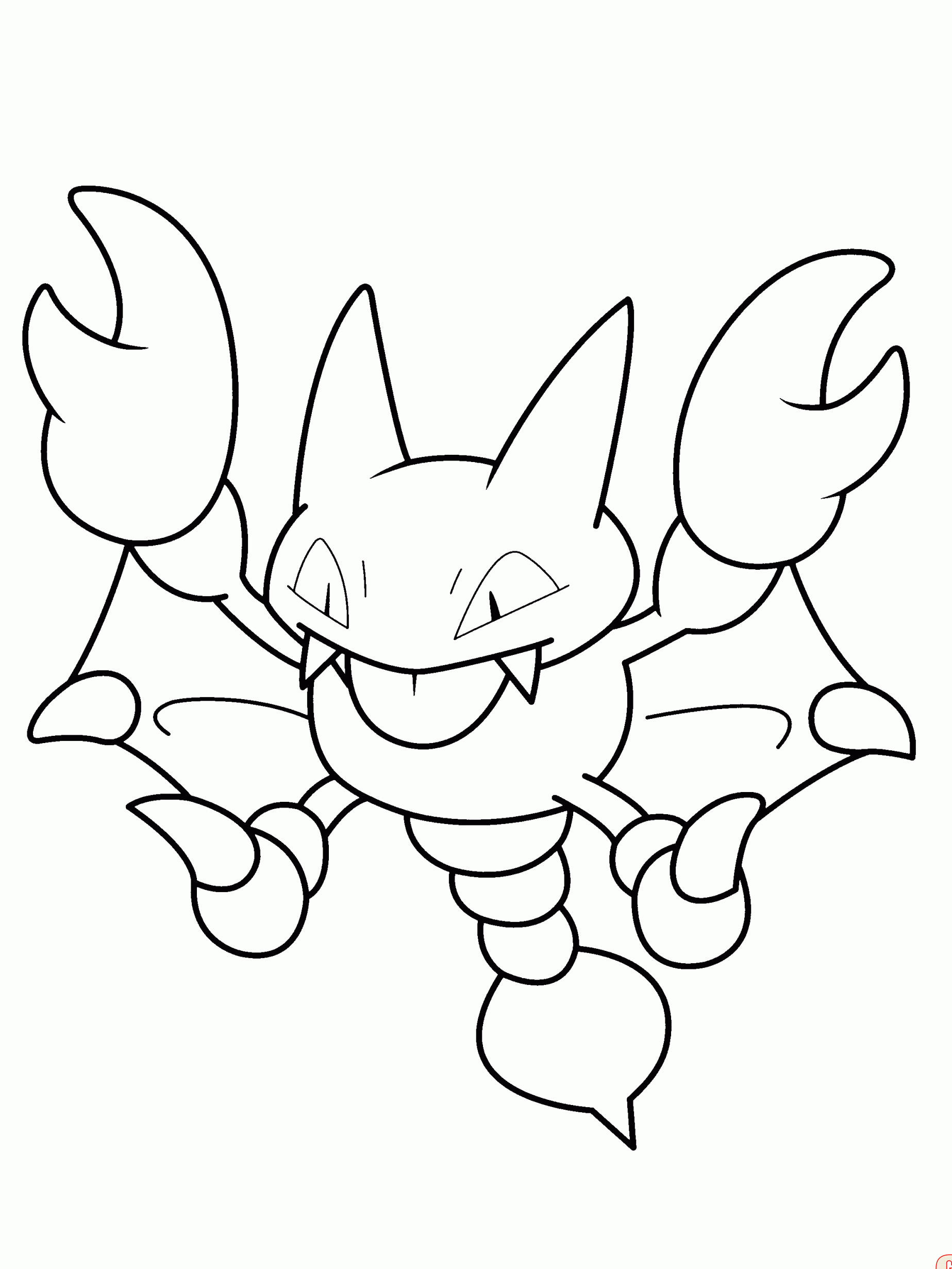 Gligar Coloring Pages 1