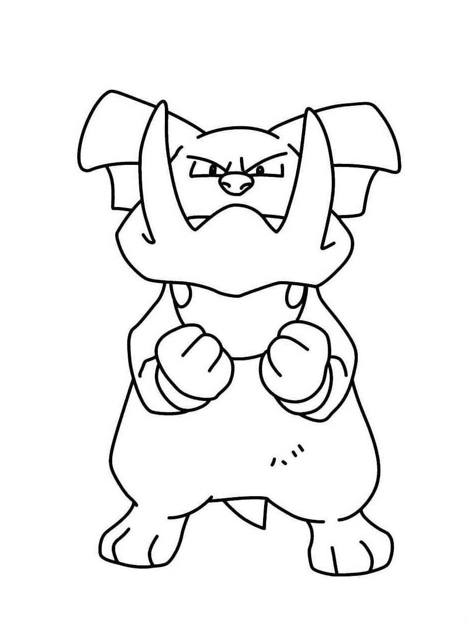 Granbull Coloring Pages 3