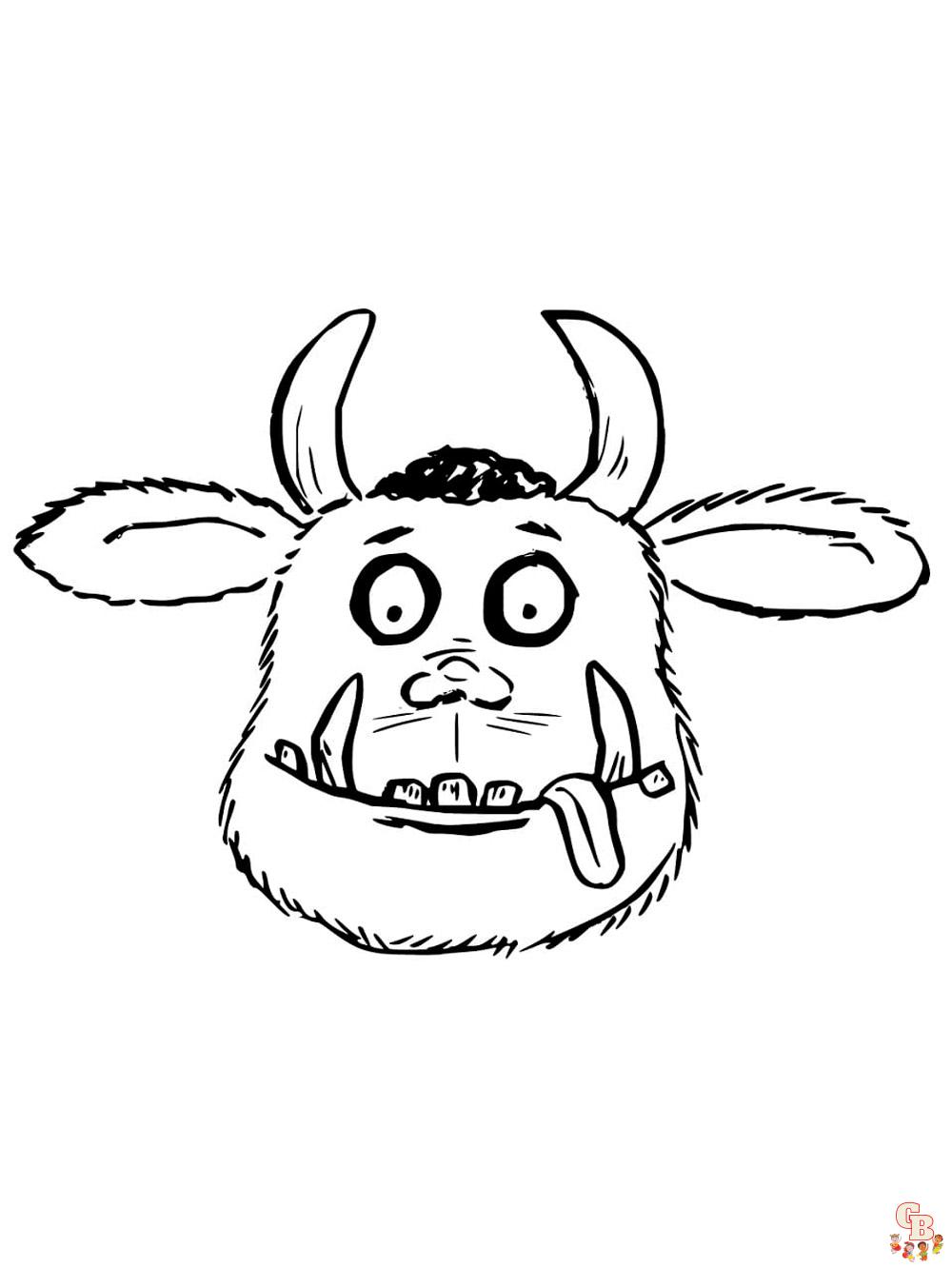 Gruffalo Coloring Pages 7