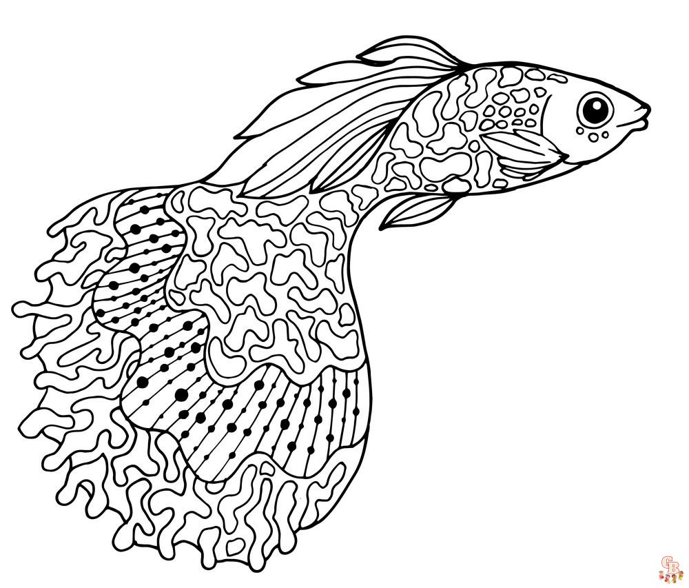 Guppy Coloring Pages 5