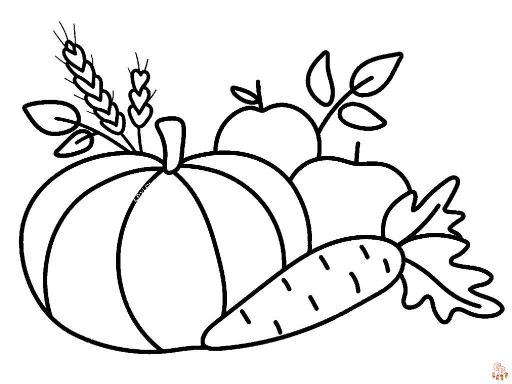 Harvest Coloring Pages 10