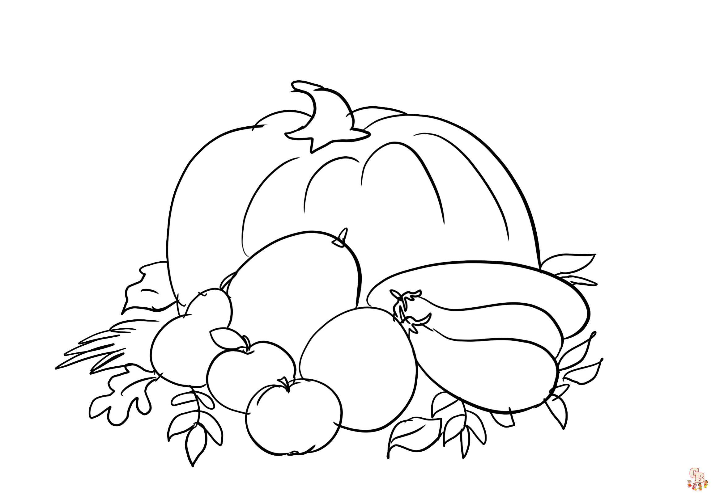 Harvest Coloring Pages 4