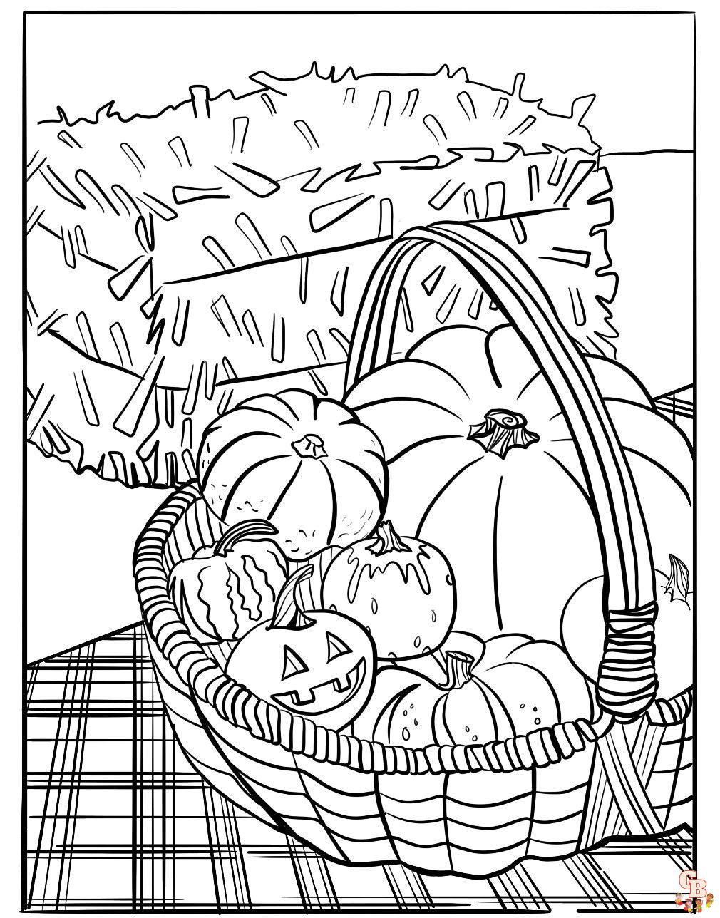 Harvest Coloring Pages 5