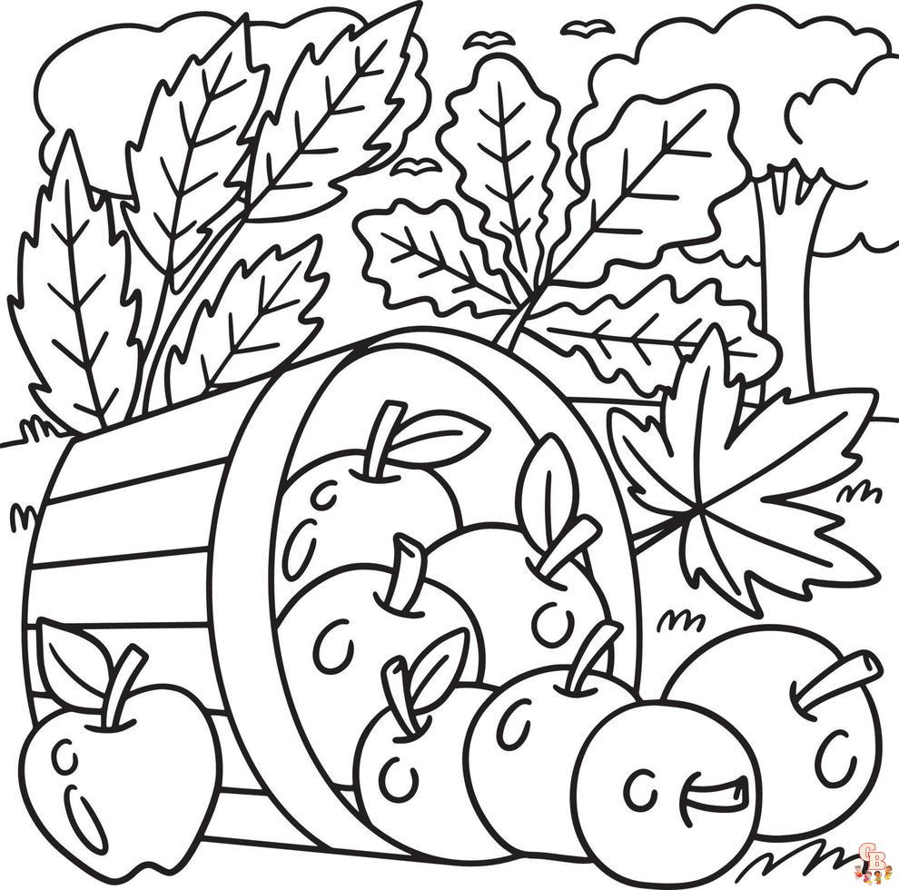 Harvest Coloring Pages 7