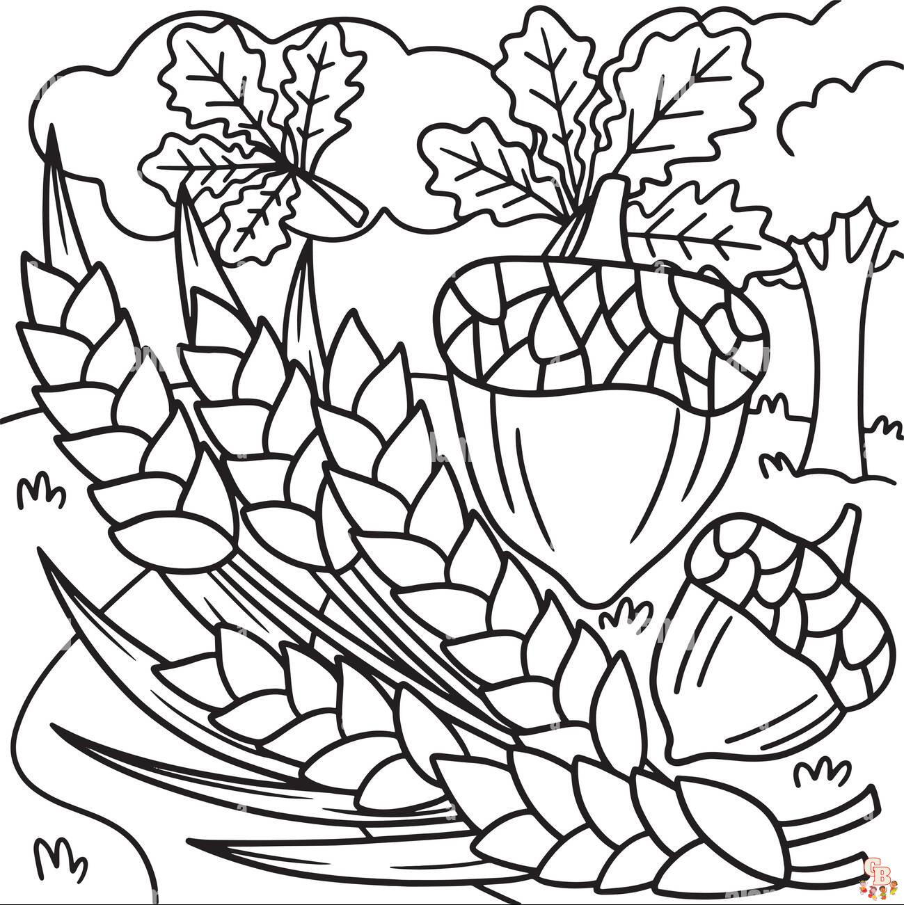 Harvest Coloring Pages 9