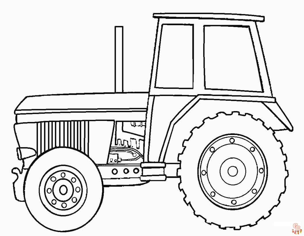 John Deere Coloring Pages 5
