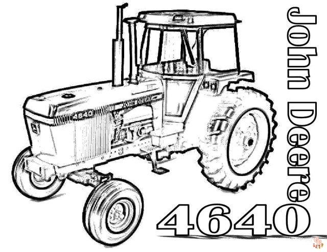 John Deere Coloring Pages 6