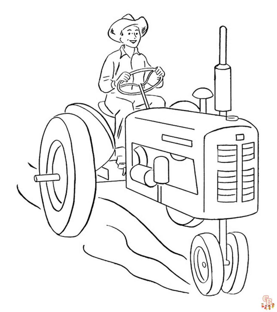 John Deere Coloring Pages 7