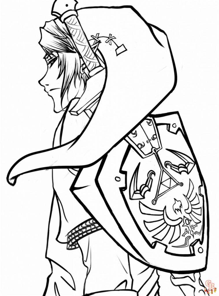 Link Coloring Pages 11