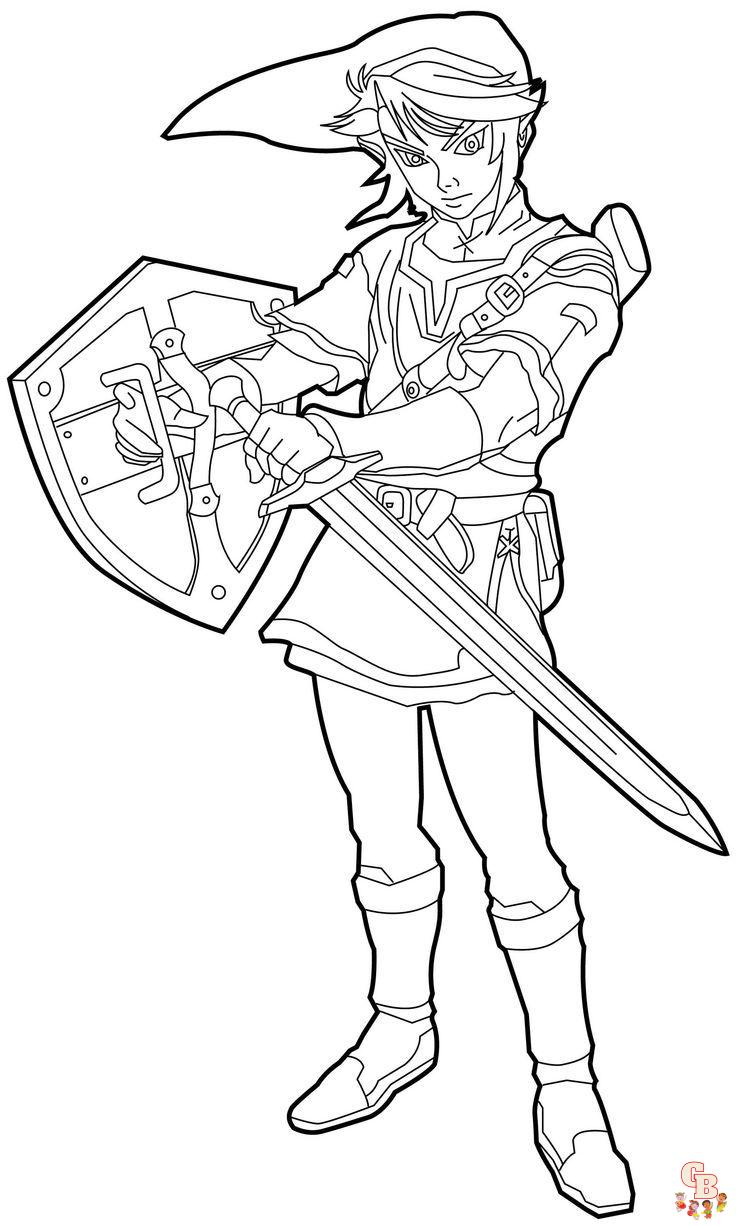 Link Coloring Pages 2