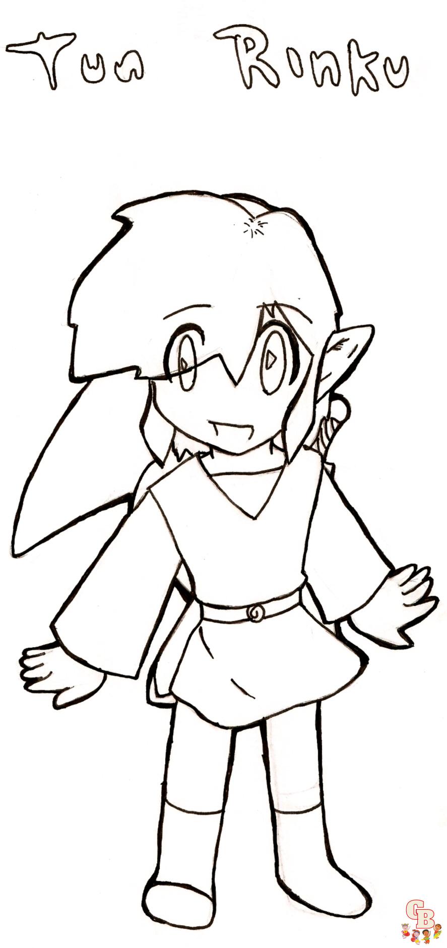 Link Coloring Pages 4