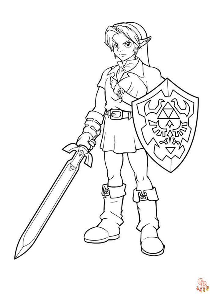 Link Coloring Pages 5