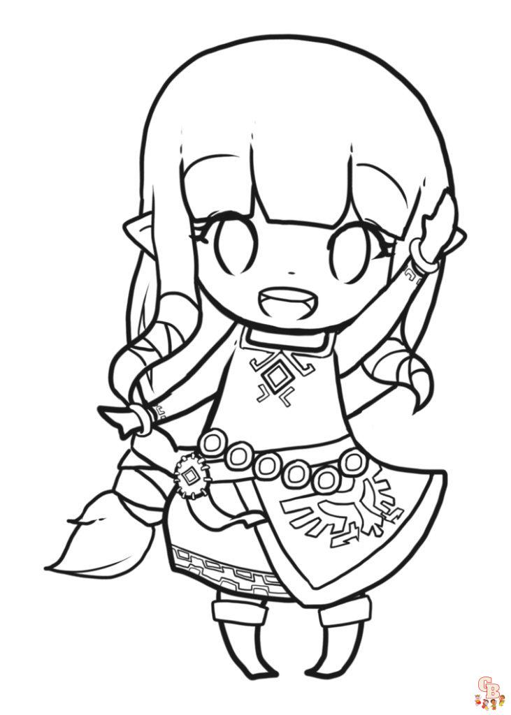 Link Coloring Pages 9