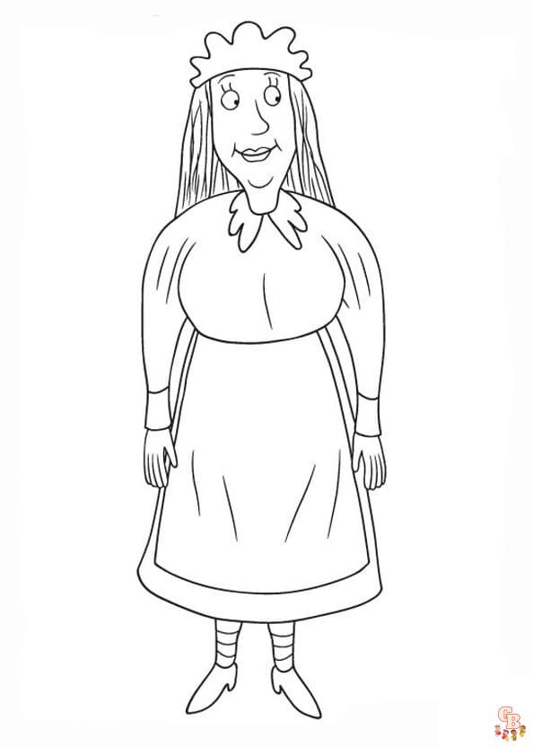 Little Princess TV Series Coloring Pages 5