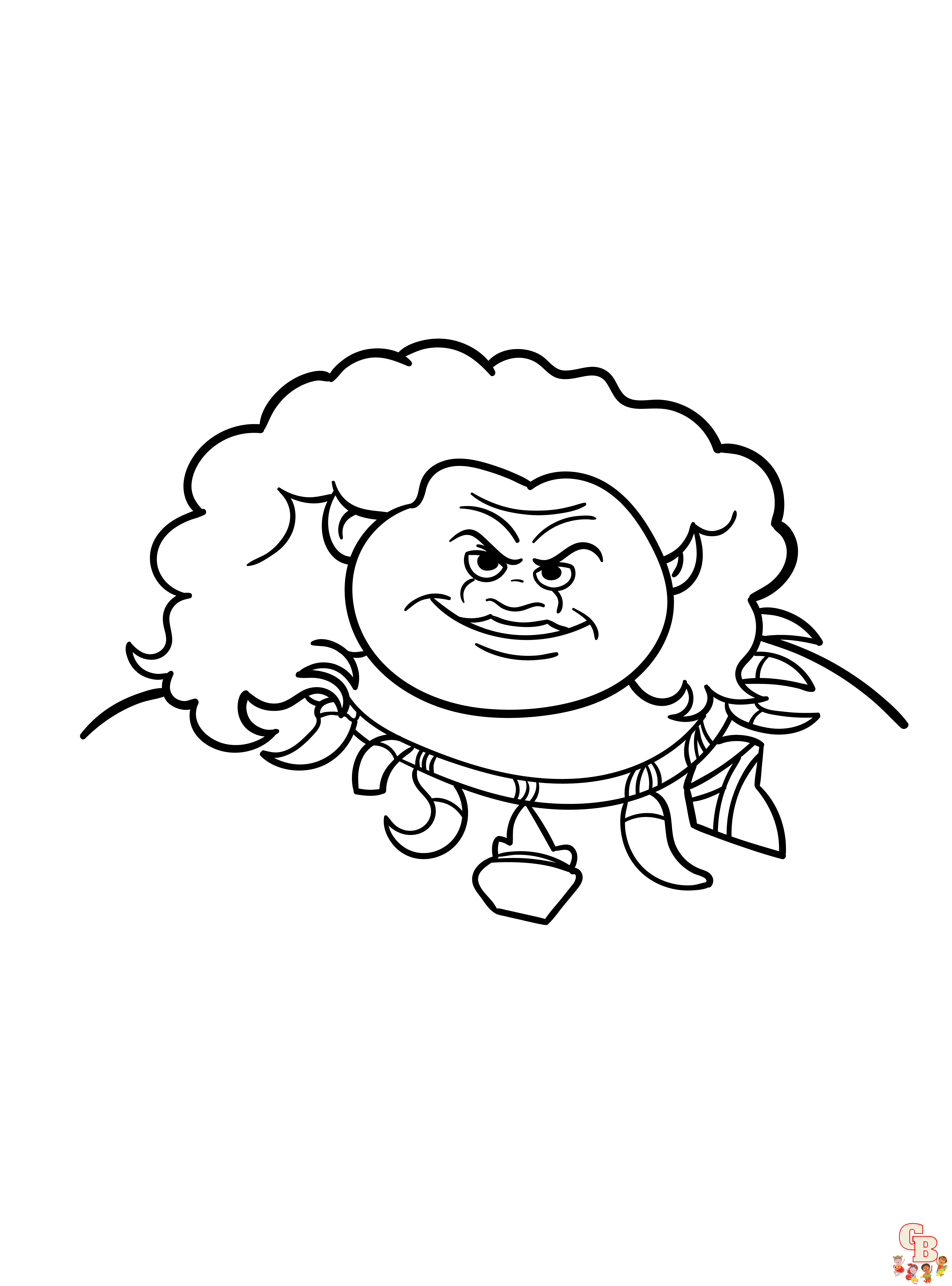 Maui From Moana coloring pages 2 1
