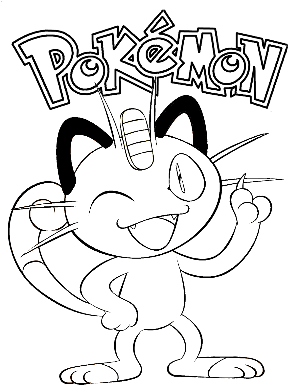 My Attempt At Drawing A Meowth Rpokemon - vrogue.co