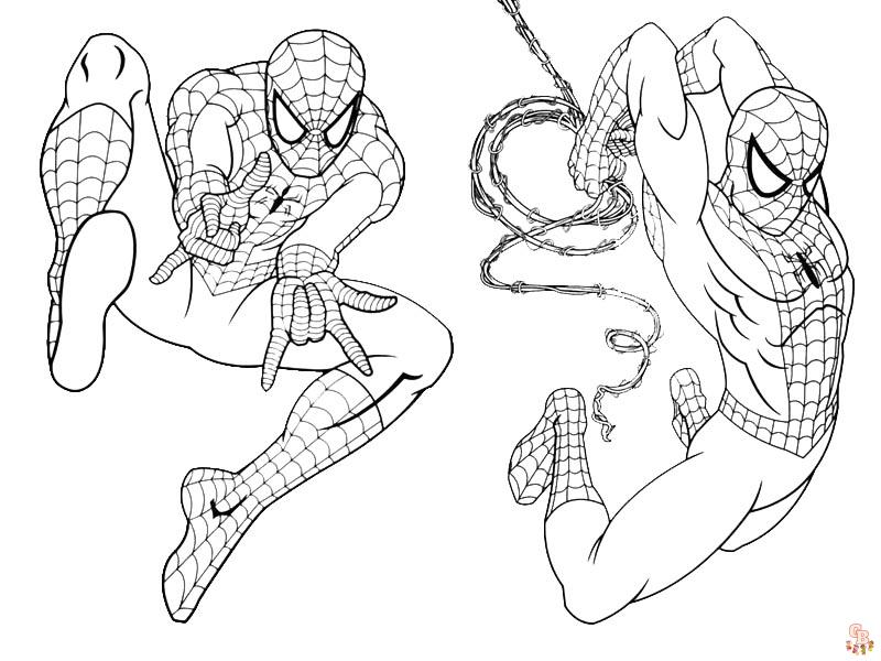 Miles Morales Coloring Pages 8