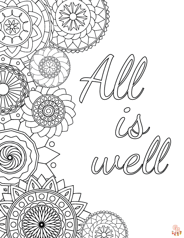 Mindfulness Coloring Pages 2