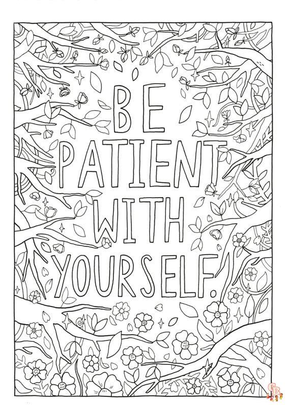 Mindfulness Coloring Pages 5
