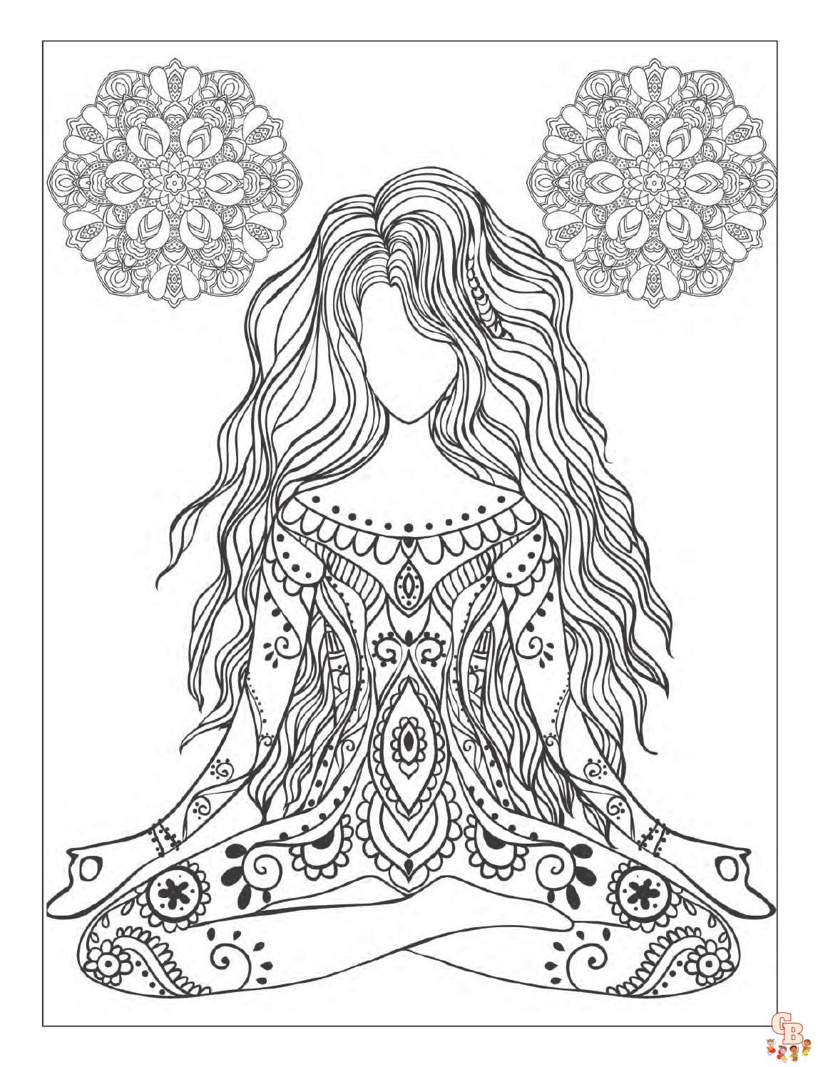 Mindfulness Coloring Pages 7