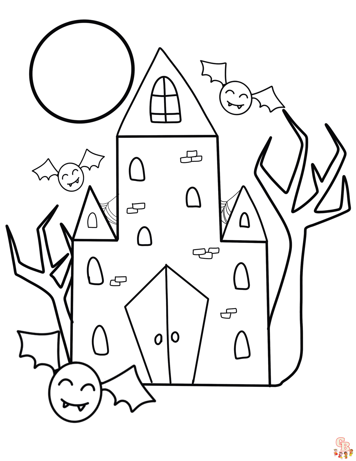 Monster House Coloring Pages 2