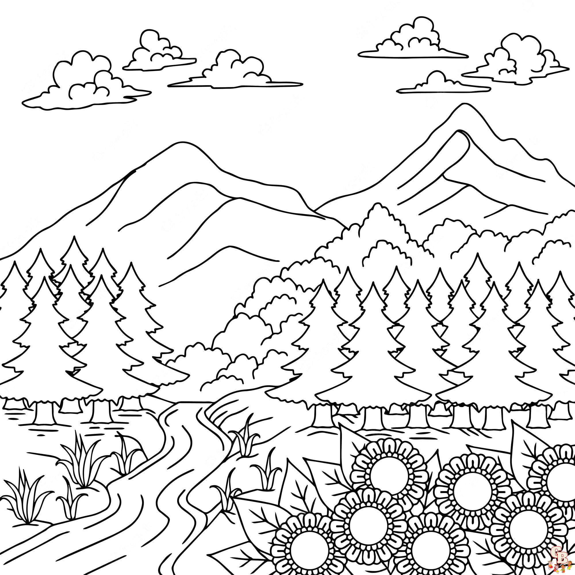Nature Coloring Pages 11