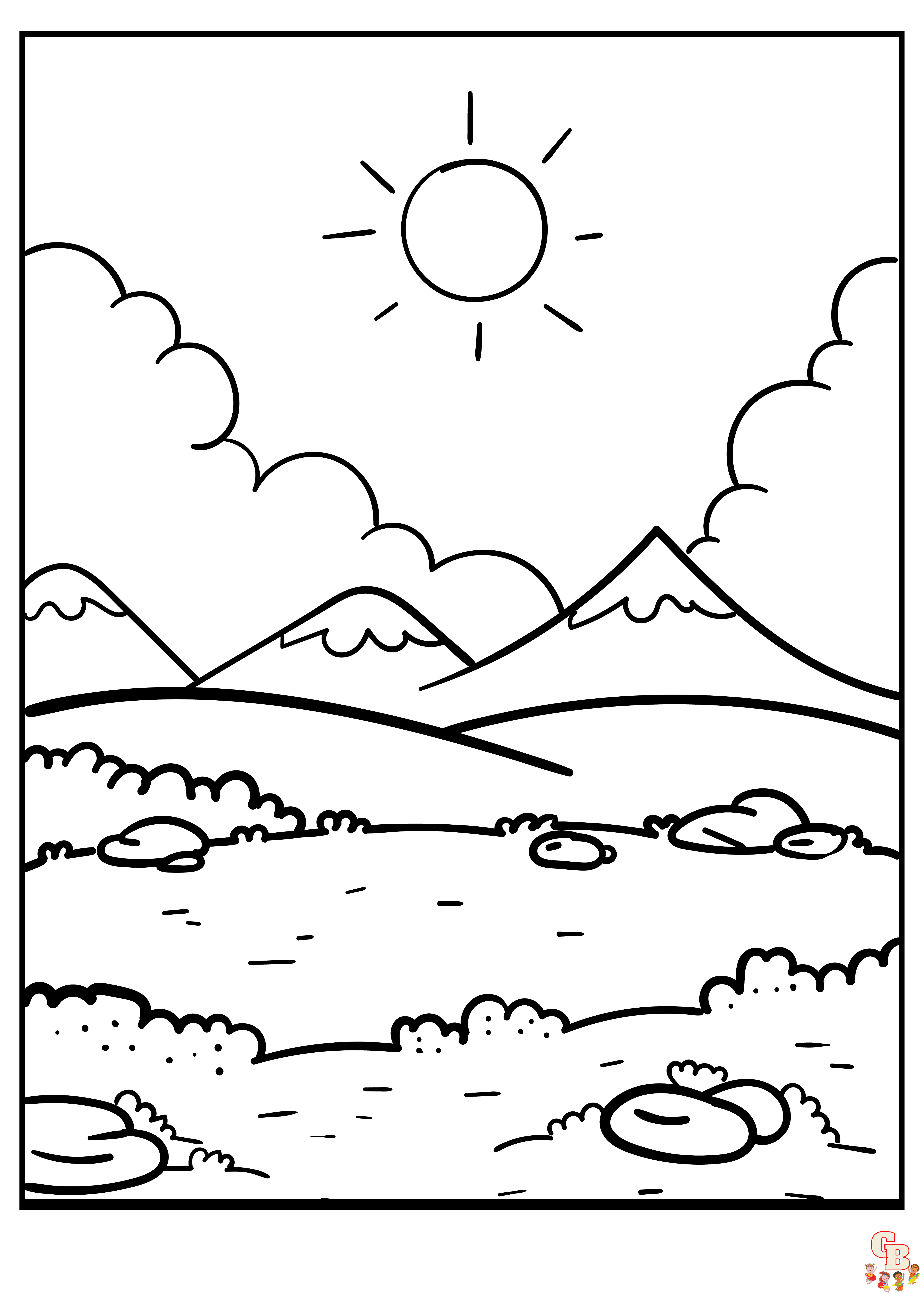 Nature Coloring Pages 2