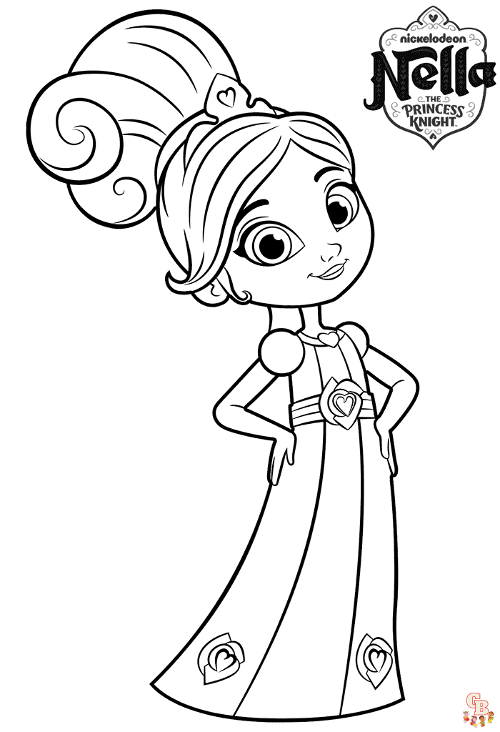 Páginas para colorir princesas linhas de desenho animado meninas