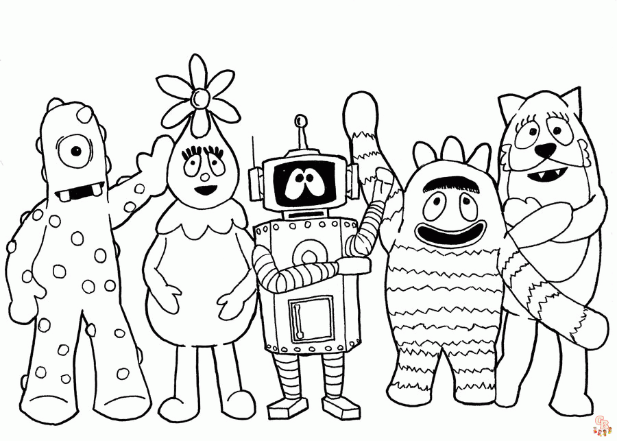 Nickelodeon Coloring Pages 4