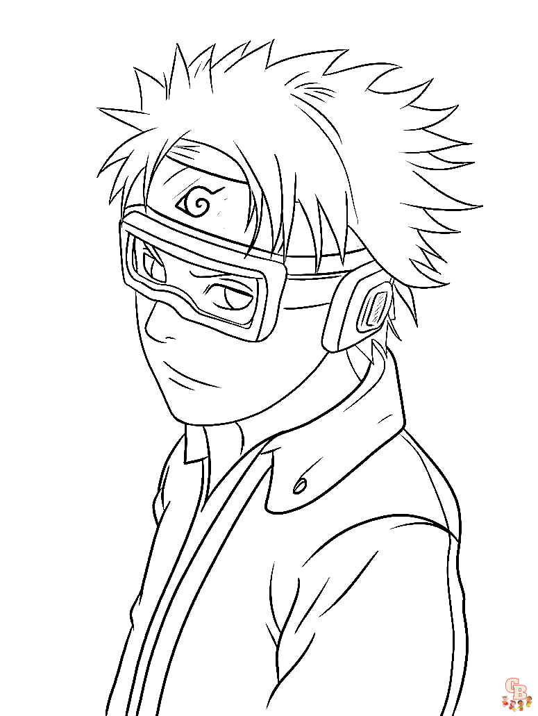 Obito Coloring Pages Free 1
