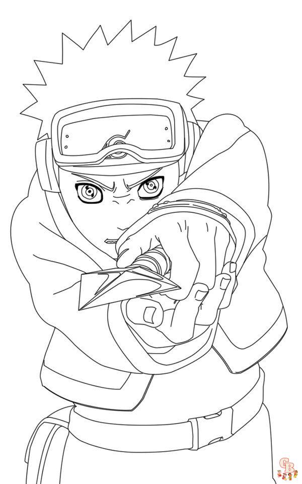 Obito Coloring Pages Free 12