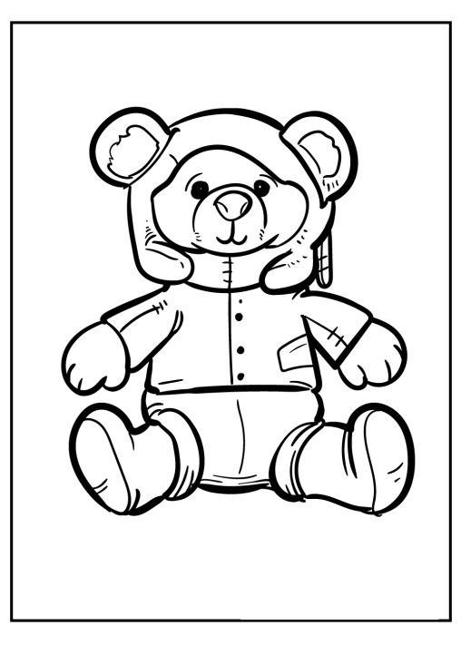 Enjoy Free Printable Paddington Bear Coloring Pages | GBcoloring