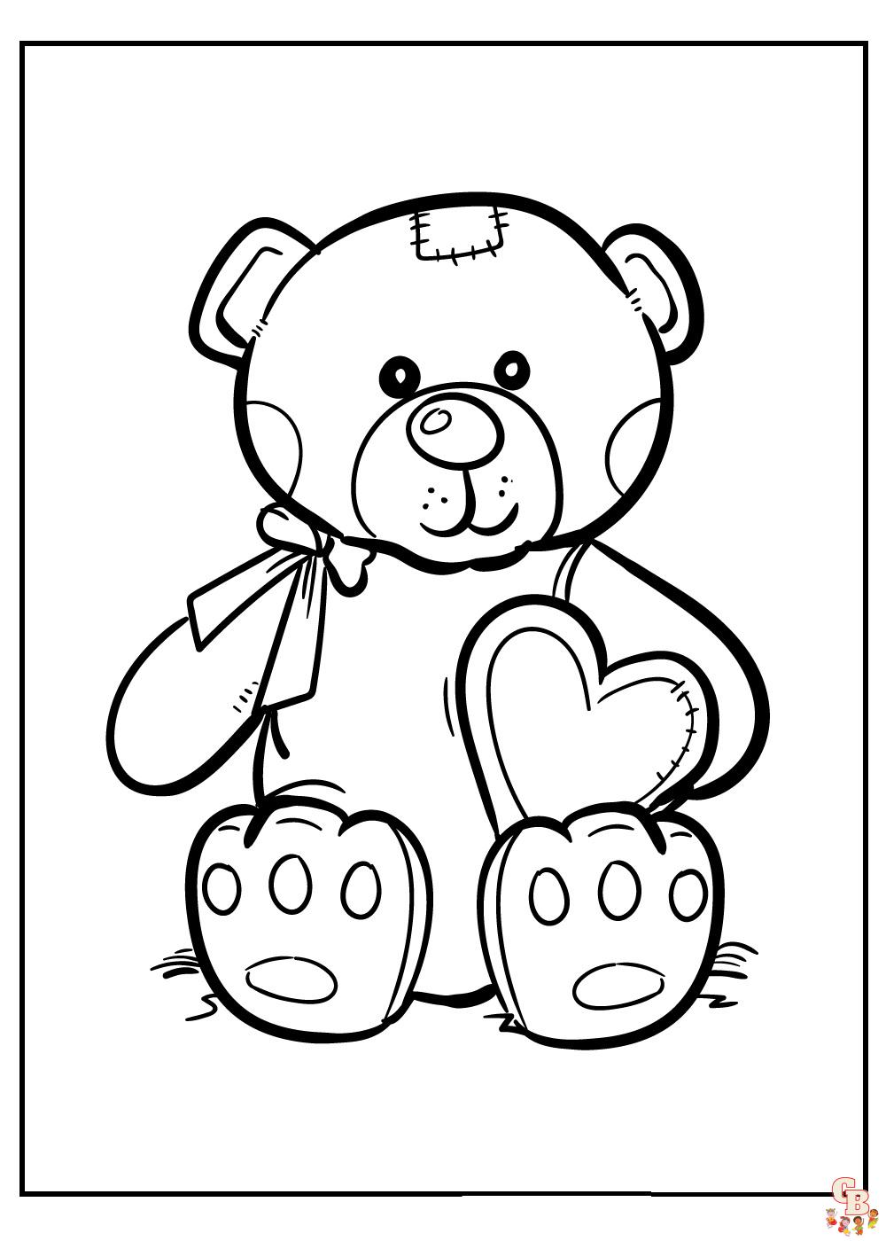 Paddington Bear Coloring Pages 6
