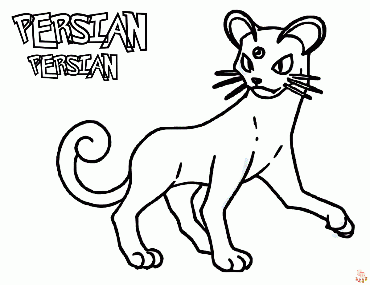 Persian Coloring Pages