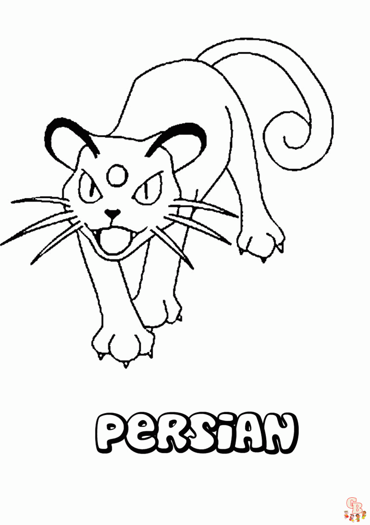 Persian Coloring Pages