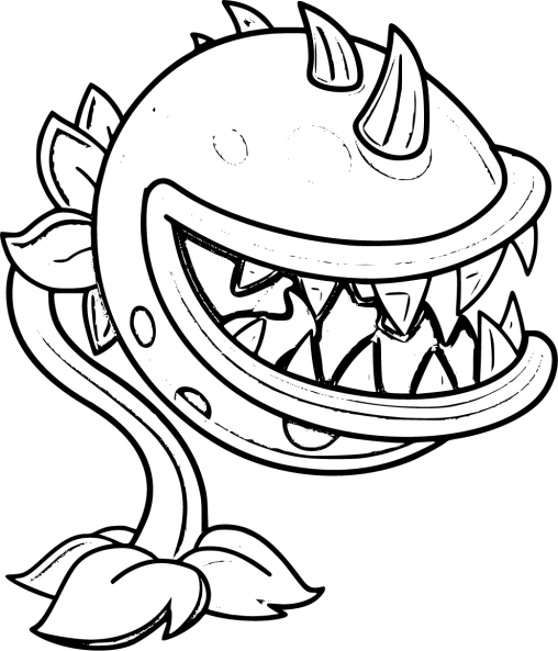 Plants vs Zombies Coloring Pages Free Printable