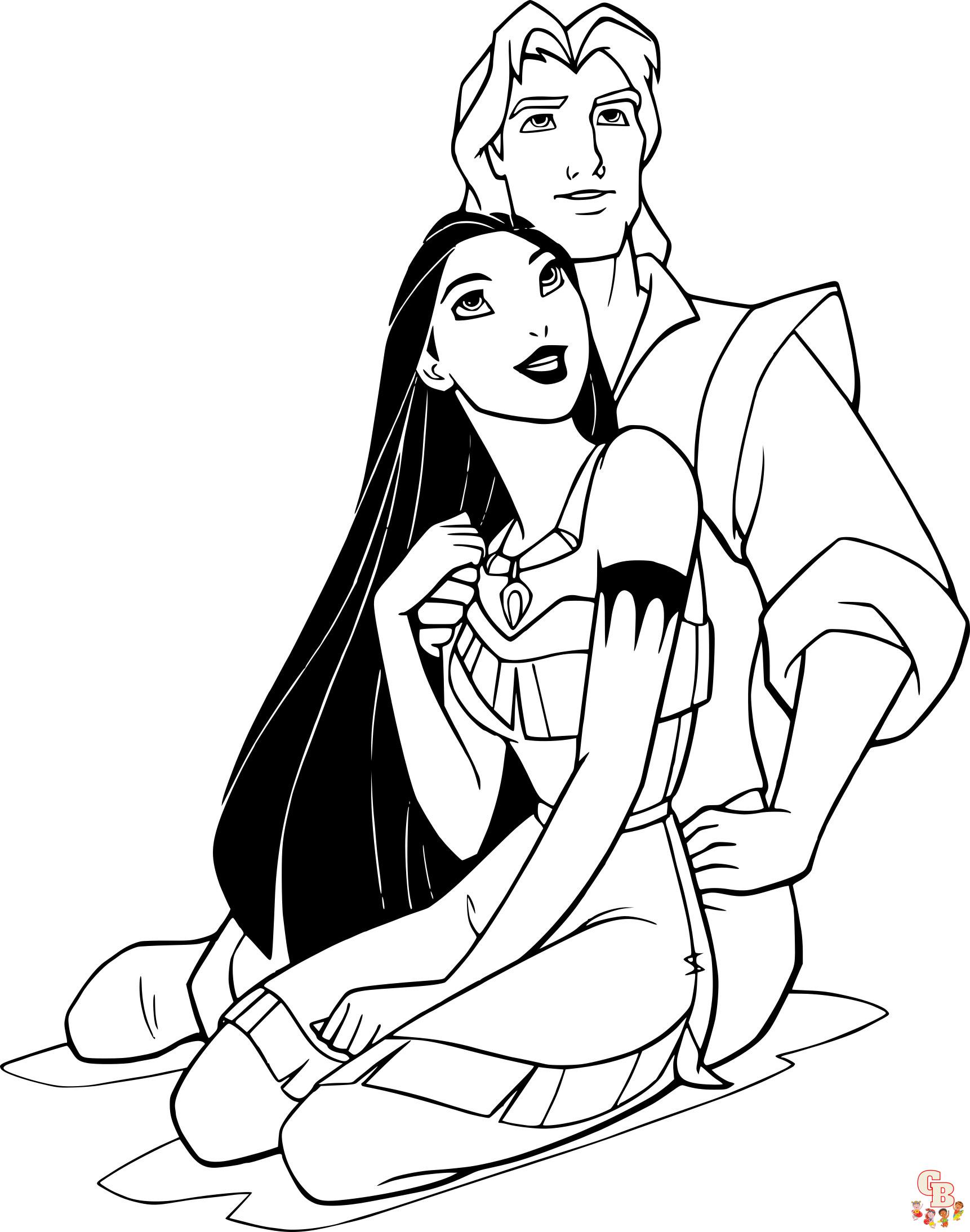 Pocahontas Coloring Pages 3