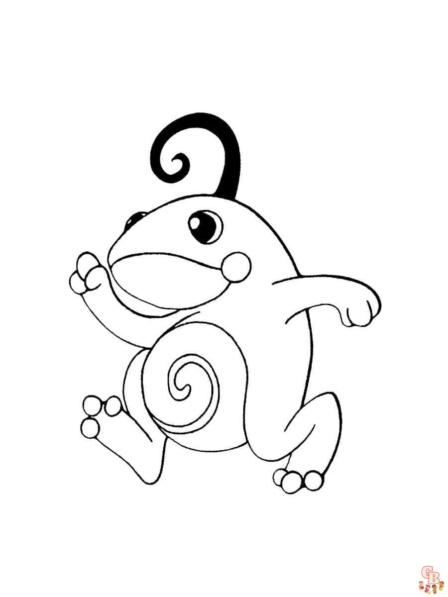 polteageist coloring pages printables pokemon