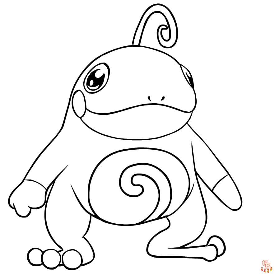 polteageist coloring pages pokemon