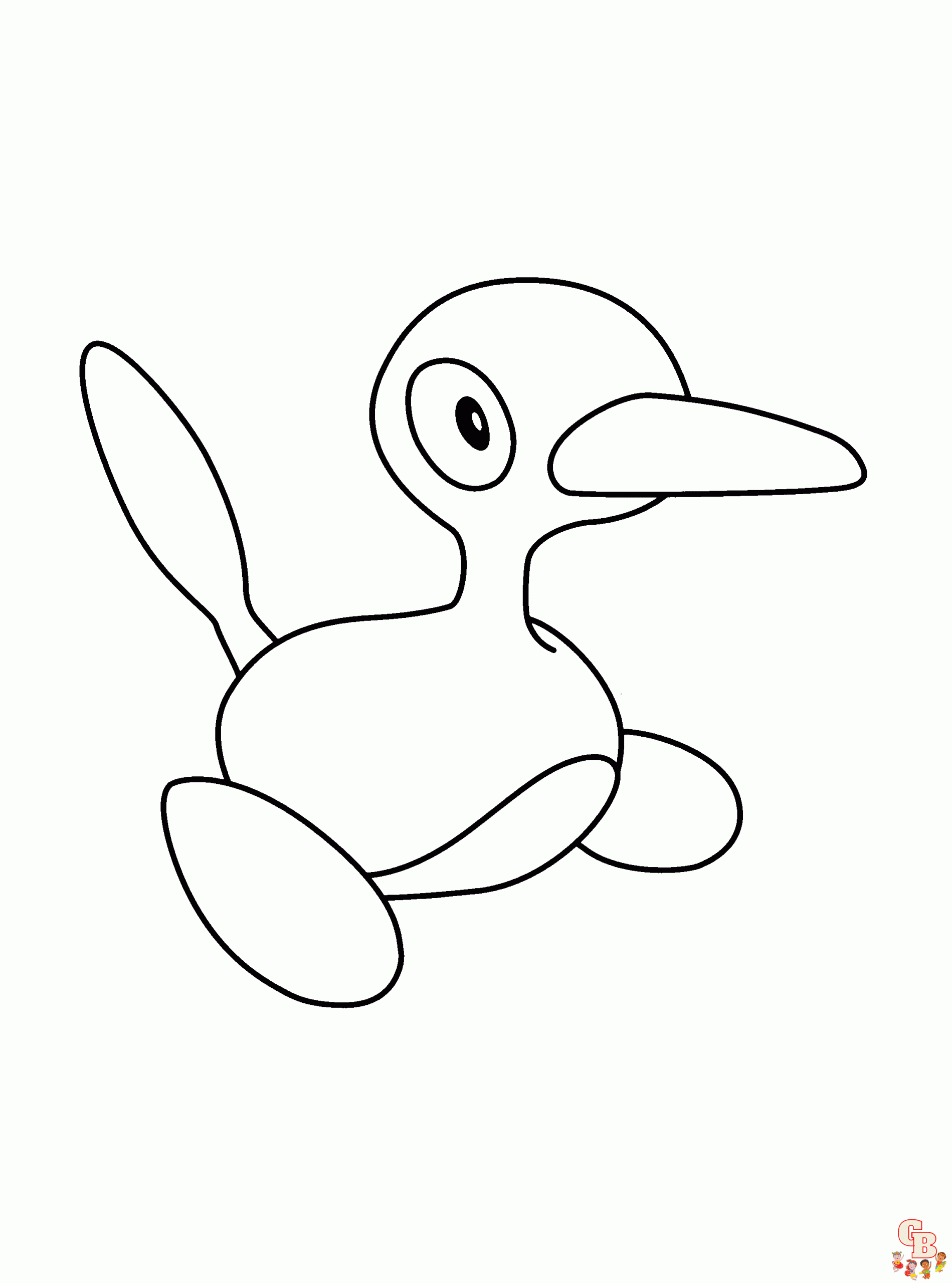 Porygon2 Coloring Pages 1