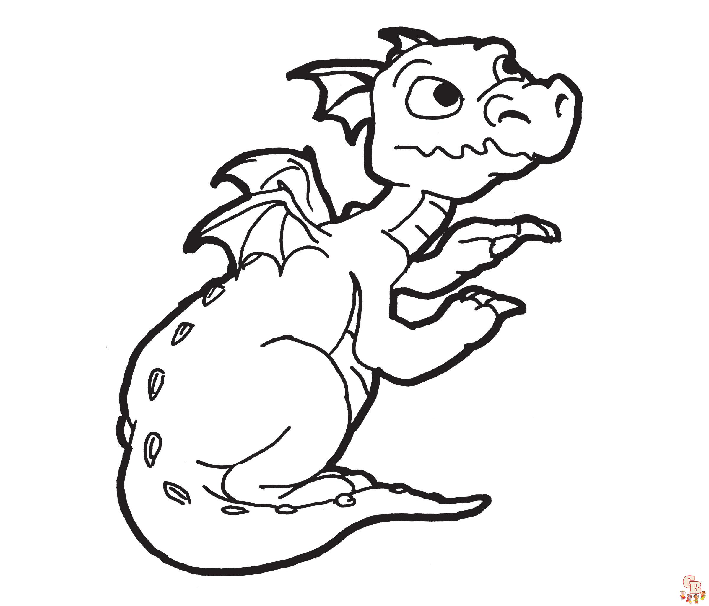 Puff the Magic Dragon Coloring Pages 10